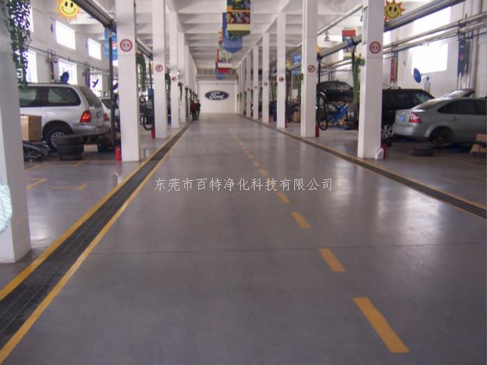 停（tíng）車場硬化（huà）耐磨地坪